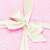 Springos pink blanket, wrapped with a ribbon, perfect for gifting