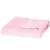 Springos pink blanket with chevron pattern, 200x220cm