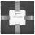 Springos luxurious blanket, 200 x 220 cm, gray