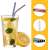 Springos Metal Straws 10pcs 51952849