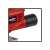 Einhell TC-JS 60/1 electric jigsaw, close-up of dust extraction port