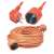 20 meter orange extension cord with grounded plug and socket, NV 2-20/OR/1,5