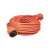 20 meter orange extension cord with grounded plug and socket, NV 2-20/OR/1,5