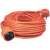 20 meter orange extension cord with grounded plug and socket, NV 2-20/OR/1,5
