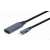 Cablexpert USB-C DisplayPort adapter kábel, 0,15m, szürke