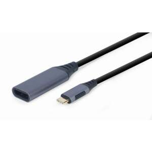 Kabel adaptera Cablexpert USB-C do DisplayPort, 0,15m, szary - Gembird