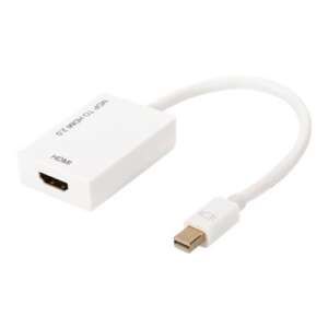 Digitus AK-340416-002-W Mini DisplayPort HDMI átalakító kábel, 0,2m, fehér - Digitus