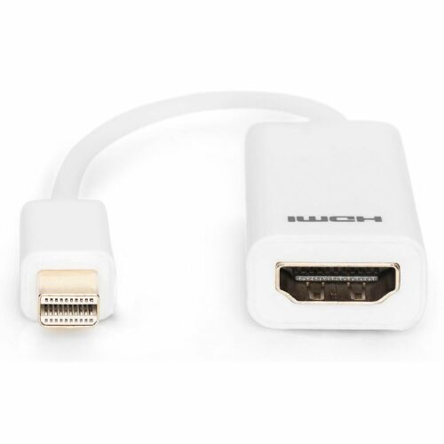 Adapter Digitus Mini DisplayPort na HDMI, widok pod kątem