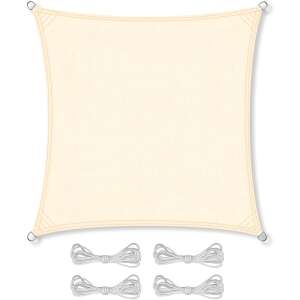 Pepita Deluxe prostokątny żagiel przeciwsłoneczny 5x5m 160g/m2 - Różne rodzaje