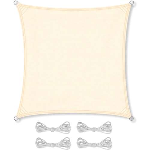 SmileHOME by Pepita Deluxe square sun sail 5x5m 160g/m2 - Various 59916790