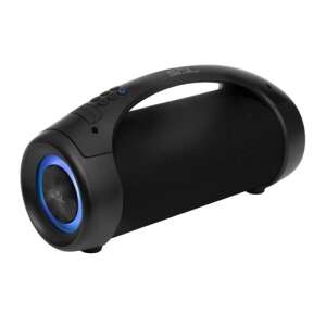 SAL BT 5000 Bluetooth Boombox, czarny, przenośny głośnik z podświetleniem RGB LED