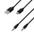 USB-C, USB-A, and 3.5mm Audio Cables for SAL BT 5000 Speaker