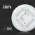 V-TAC 217604 LED ceiling light with starry effect, built-in LEDs, white