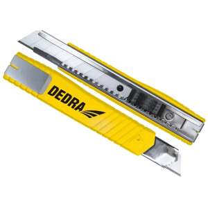 DEDRA Letörhető pengéjű fém kés 18mm 52002152 