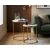 SIMPLY MARBLE 2 darabos fehér és arany vas dohányzóasztal 52003071