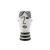 FACE fehér és fekete porcelán váza 52008754