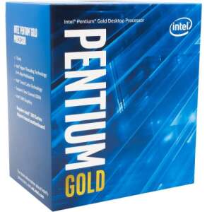 Pudełko procesora Intel Pentium Gold G6400 do komputerów stacjonarnych - Procesor