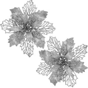 Springos "Flower" Decoration - Silver