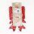 Springos red Christmas bows, 2-piece set in packaging