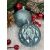 Springos blue Christmas ornaments with festive decorations