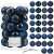 Set mit 30 Springos 8 cm marineblauen Weihnachtsbaumschmuck