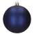 Springos 8 cm marineblauer matter Weihnachtsbaumschmuck