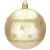 Springos gold star Christmas tree ornament