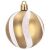 Springos Christmas tree baubles 6cm 30pcs #gold/white 52017845
