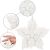 Springos Flower Decoration #white 88622406