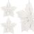 Springos Flower Decoration #white 88622406