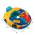 Inflatable Children's Boat with Steering Wheel, 65cm x 80cm 52054834