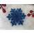 Decoratiune brad fulg de zapada, set 12 bucati, 10cm, albastru 76331828
