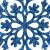 Springos Christmas decoration "snowflake" 12 pieces - blue 76331828