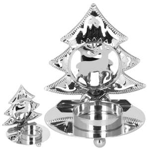 Świecznik Springos 8,5cm #srebrny 52025857