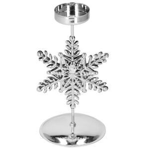 Świecznik Springos 17cm #srebrny 118519765