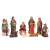 Springos Nativity Scene Figurines, 10 piece set, includes Mary, Joseph, baby Jesus, three wise men, shepherd, ox, donkey, and sheep