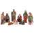 Figúrky Springos do betlehemskej scény, 10-dielna sada, obsahuje Máriu, Jozefa, Ježiška, troch kráľov, pastiera, vola, osla a ovcu