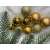 Goldene Weihnachtsbaumkugeln, 6 cm, Springos