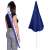 Springos blue beach umbrella and carrying case