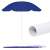 Springos blue beach umbrella with carry bag and dimensions