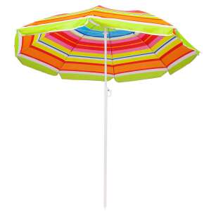 Springos kerti napernyő 160cm #zöld-sárga