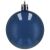 Springos dark navy blue glossy Christmas tree ornament