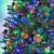 Christmas tree decorated with Springos dark navy blue ornaments