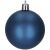 Springos dark navy blue matte Christmas tree ornament