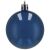 Springos dark navy blue matte Christmas tree ornament