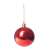 Roter Christbaumschmuck, glänzend, 6cm