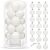 Springos 20-piece set of white Christmas ornaments in packaging