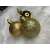 Gold Christmas tree ornaments, Springos