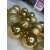 Gold Christmas tree ornaments, Springos