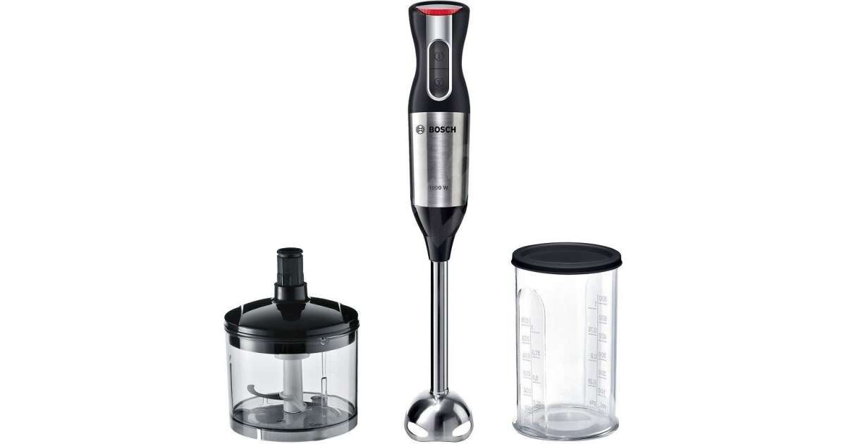 Bosch MS6CM6120 ErgoMixx Style botmixer nemesacél/fekete Pepita.hu